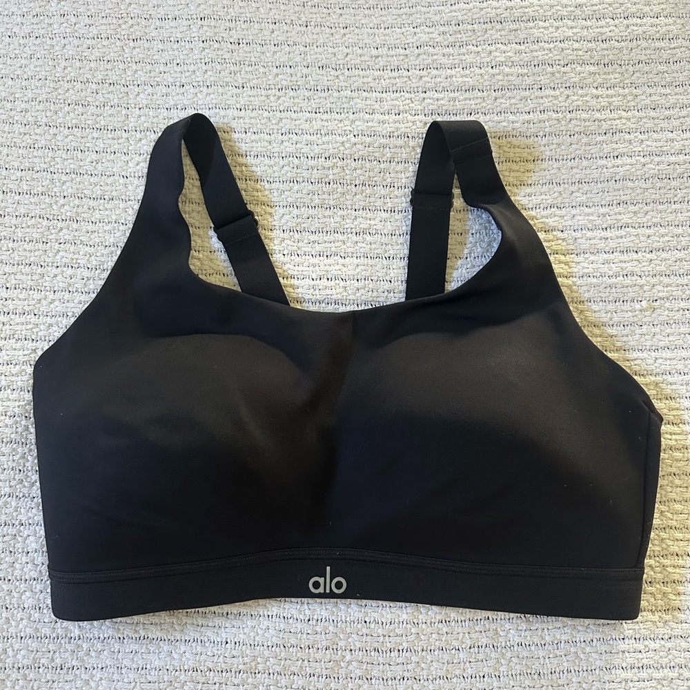 ALO Yoga Classic Black Sports Bra